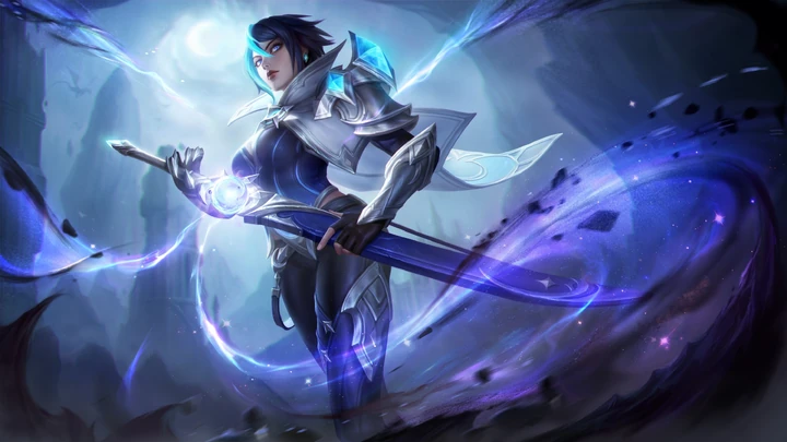 Espada Lunar, skin de Benedetta
