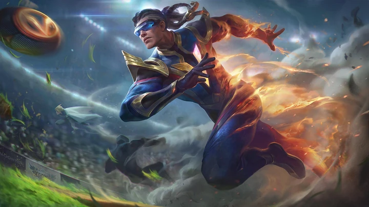 Rayo de Fuego, skin de Bruno