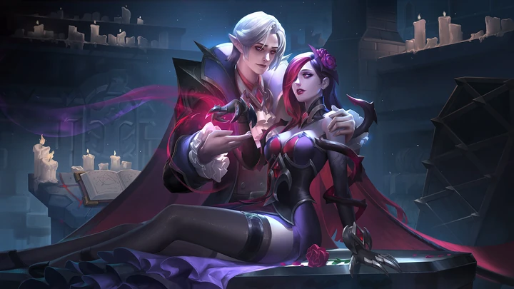 Wisteria Countess, a Carmilla skin