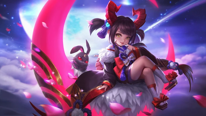 Luna Carmesí, skin de Chang'e