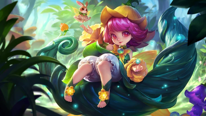 Elfo Floral, skin de Chang'e
