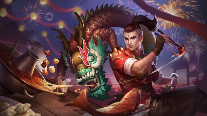 Chico Dragón, skin de Chou