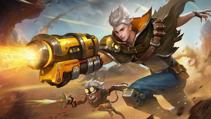 Bala Dorada, skin de Claude
