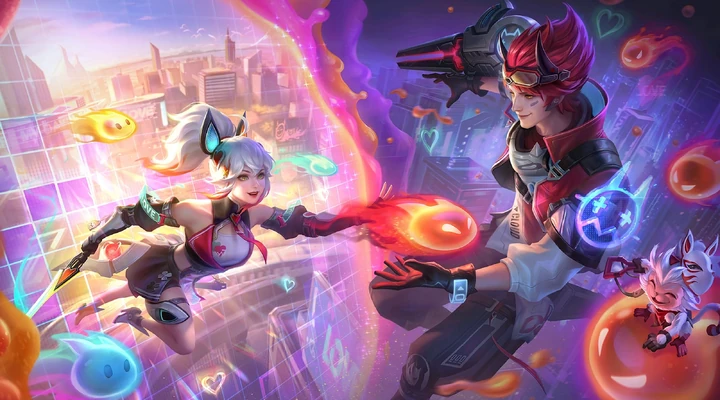 Corazón en Llamas, skin de Claude