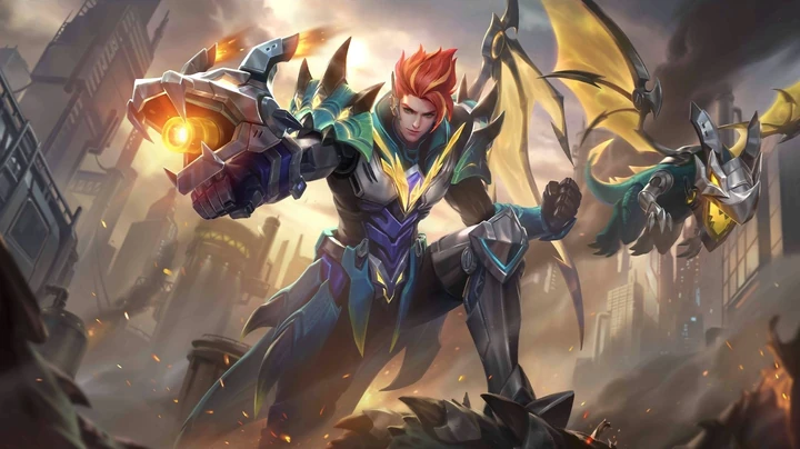Dragón Mecha, skin de Claude