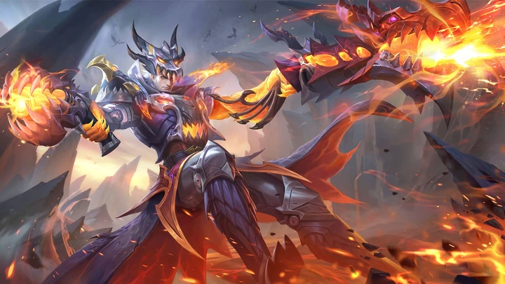 Fauces de Dragón, skin de Clint