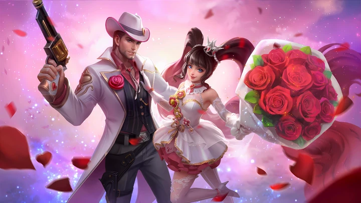 Pistolas y Rosas, skin de Clint