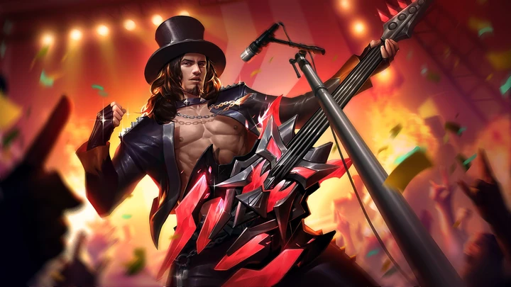 Rock and Roll, skin de Clint