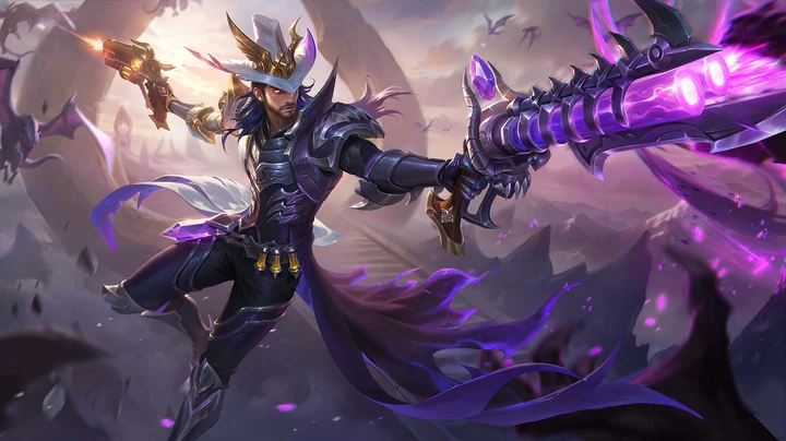 Presagio Sombrío, skin de Clint