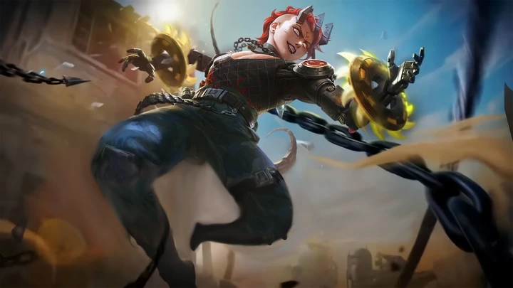 Saqueador de Ruinas, skin de Dyrroth