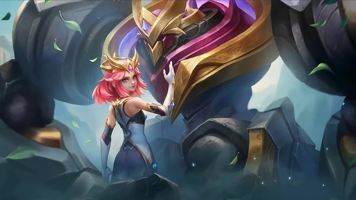 Salvaguarda Celestial, skin de Edith