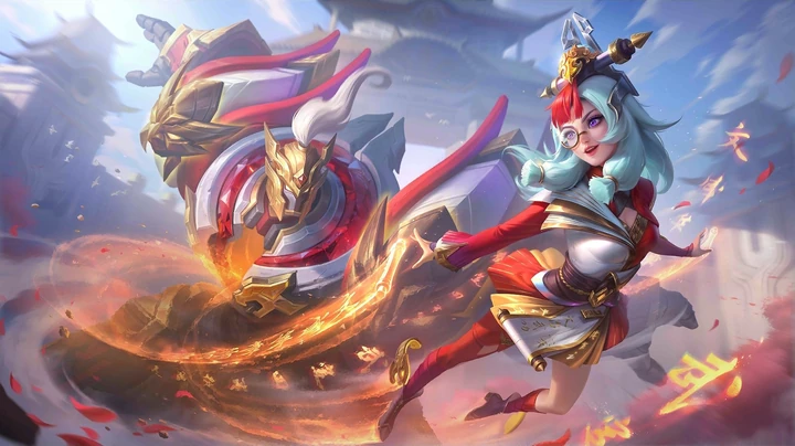 Bastión Rojo, skin de Edith