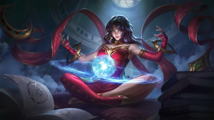 Crepúsculo Rojizo, skin de Esmeralda