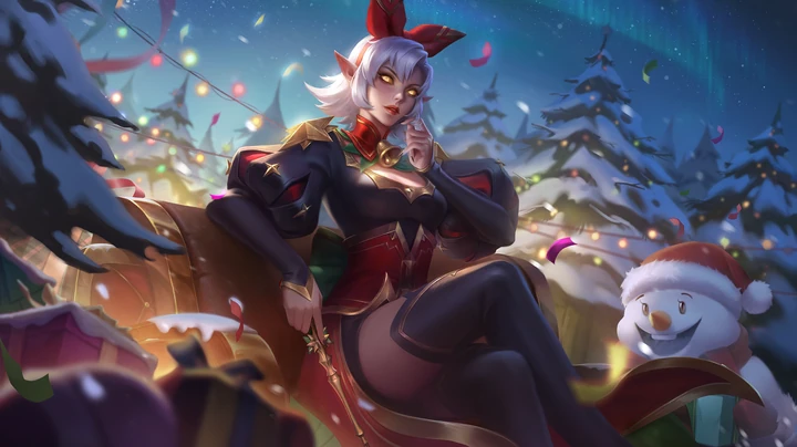 Christmas Carnival, a Eudora skin