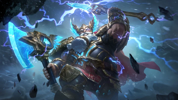 Soberano del Valhalla, skin de Franco
