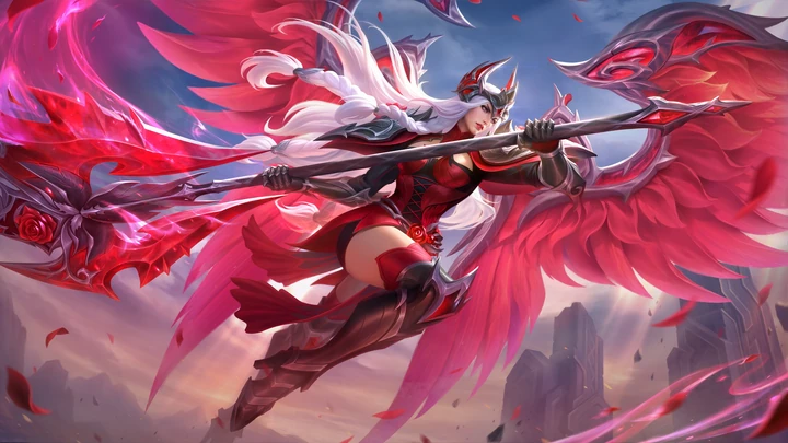 Rosa Oscura, skin de Freya