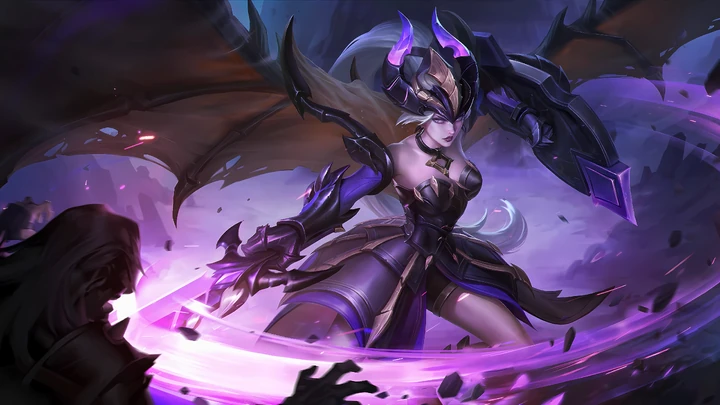 Cazadora de Dragones, skin de Freya