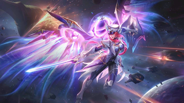 Vencedora Galáctica, skin de Freya