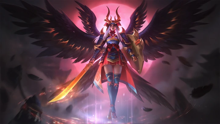 Shogun Cuervo, skin de Freya