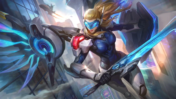 S.A.B.E.R. Cazadora de Hombres, skin de Freya