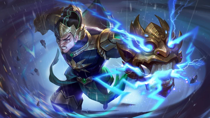 Guardián Poderoso, skin de Gatotkaca