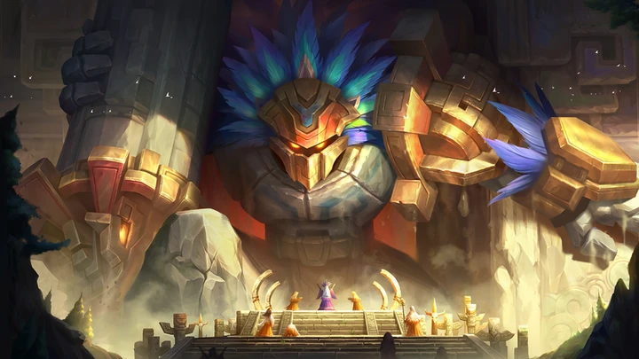 Gólem Antiguo, skin de Grock