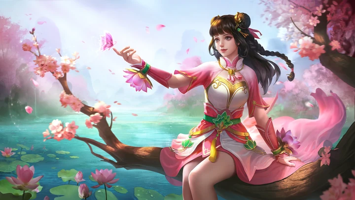 Lotus, a Guinevere skin