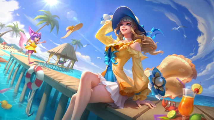 Summer Breeze, a Guinevere skin
