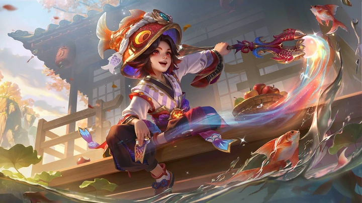 Dreaming Koi, skin de Harley