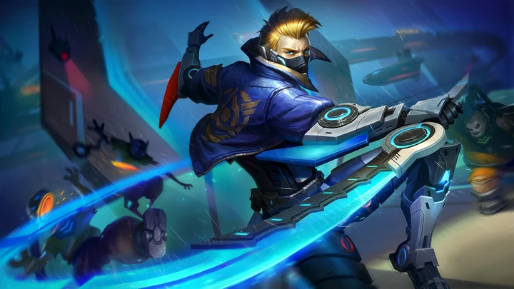 Ejecutor del Futuro, skin de Hayabusa