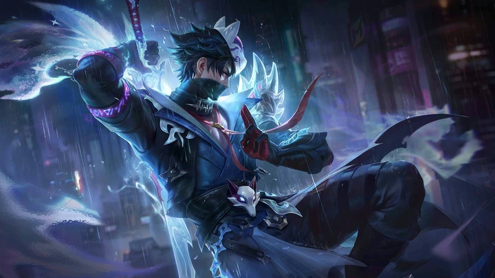 Kitsune's Shadow, skin de Hayabusa