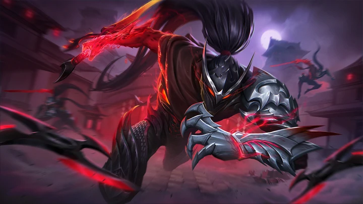 Sombra de la Oscuridad, skin de Hayabusa