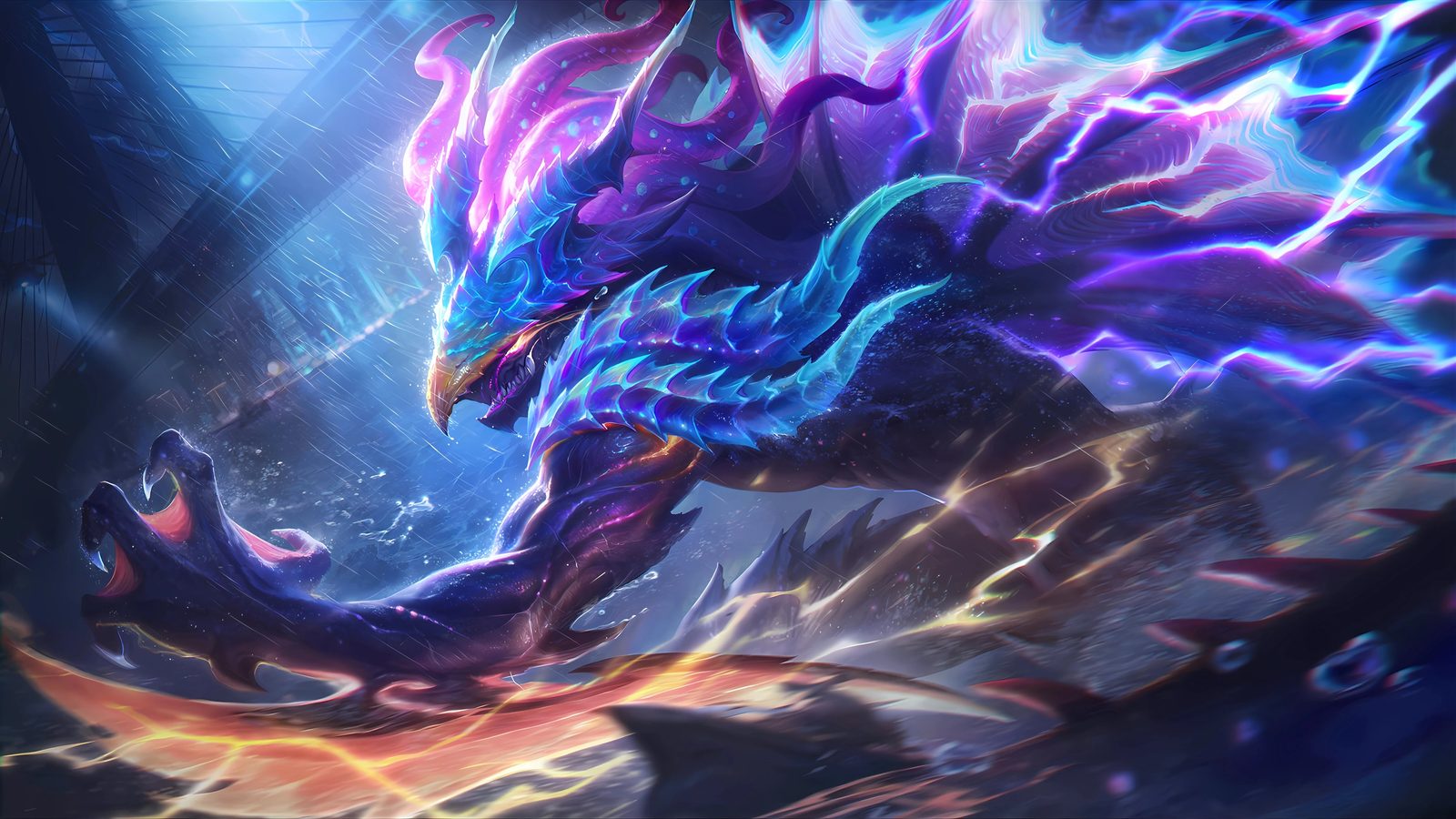 Kaiju de las Profundidades, skin de Helcurt