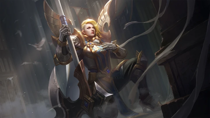 Sacred Guard, a Hilda skin
