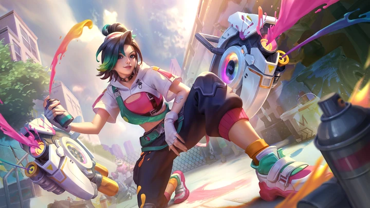 Estela Dinámica, skin de Ixia