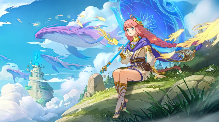 Más Allá de las Nubes Kagura, skin de Kagura