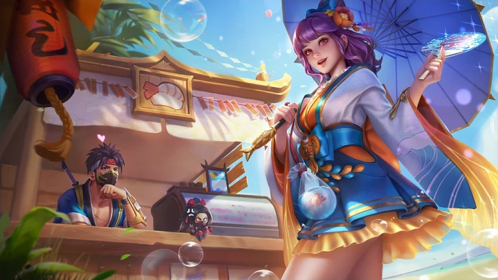 Festival de Verano, skin de Kagura