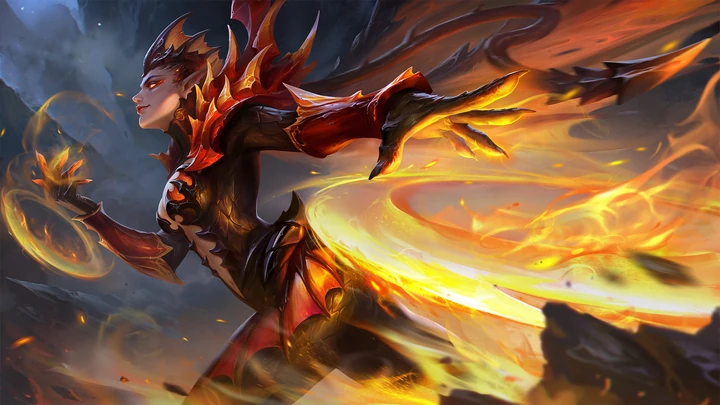 Reina Dragón, skin de Karrie