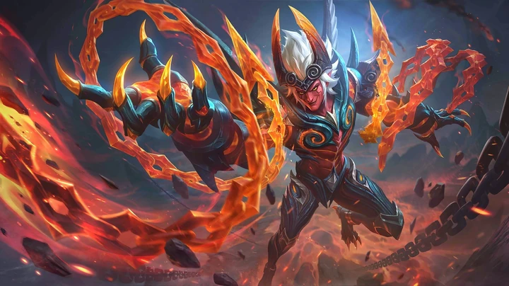 Señor Supremo Volcánico, skin de Khufra