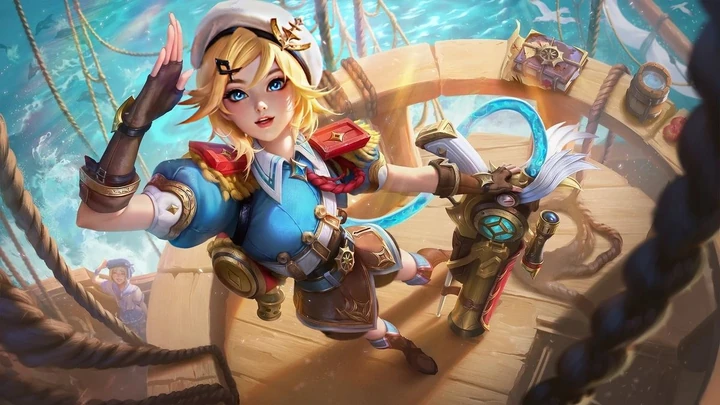 Cadete de Alta Mar, skin de Kimmy