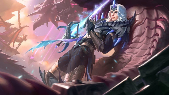 Llama Empírea, skin de Lancelot