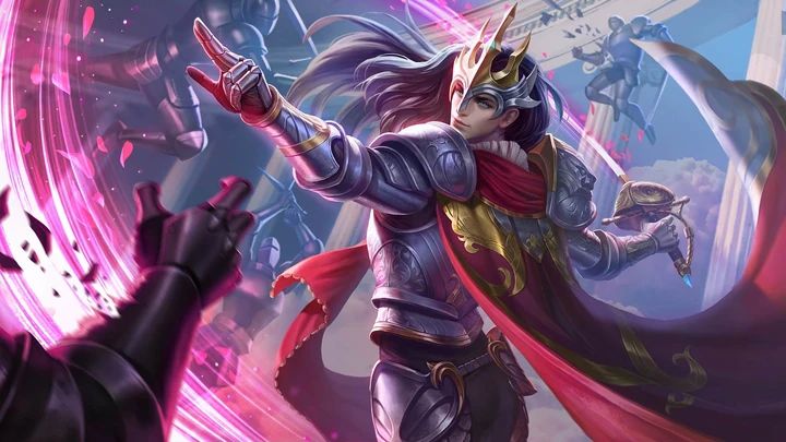 Caballero Floral, skin de Lancelot