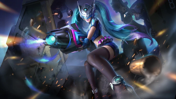 Espectro Azul, skin de Layla