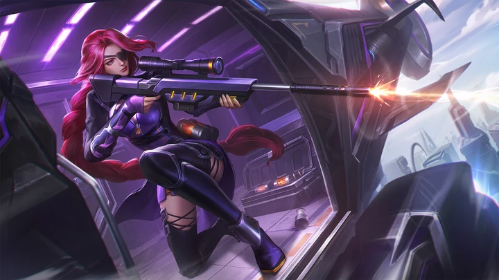 Lethal Lady, a Lesley skin