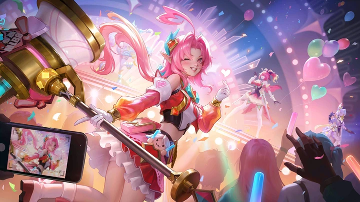Angelic Fan, a Lolita skin
