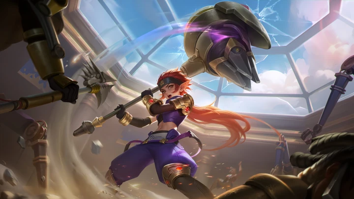Soldier in Training, a Lolita skin