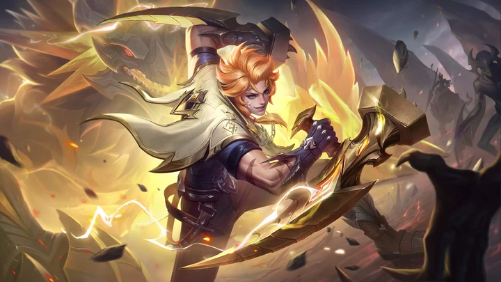 Rugido Ardiente, skin de Lukas