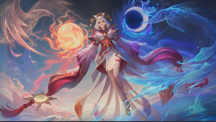 Diosa Divina, skin de Lunox
