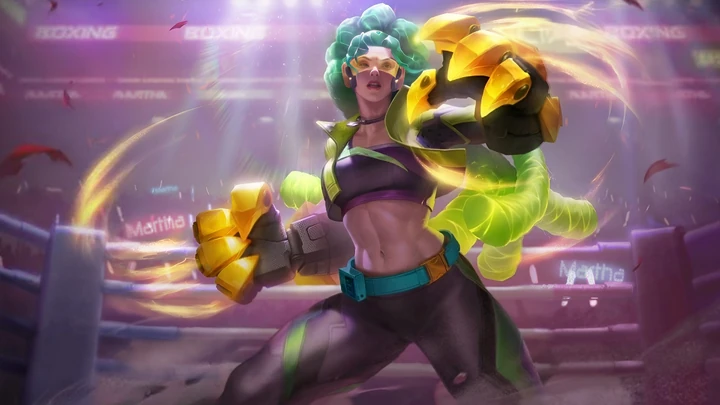 Guantelete Brioso, skin de Masha