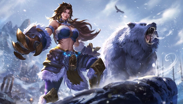 Guardia de Invierno, skin de Masha